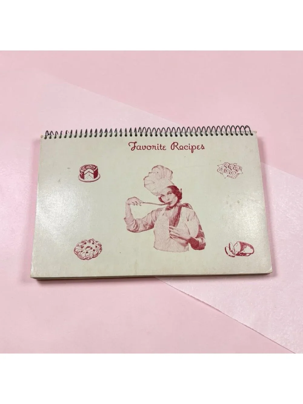 Vintage 1970s Granny Church Recipes My Favorite, Cookbook See Pics